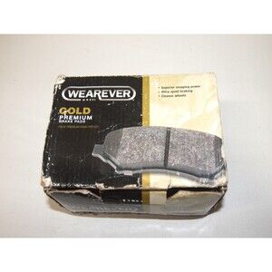 Vintage Wearever Gold Ceramic Brake Pads   ~ GNAD1160 ~ Front 2-Pad Set) ~ NEW